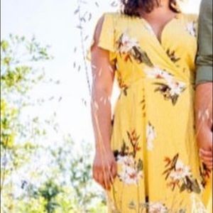 Flower lulus dress